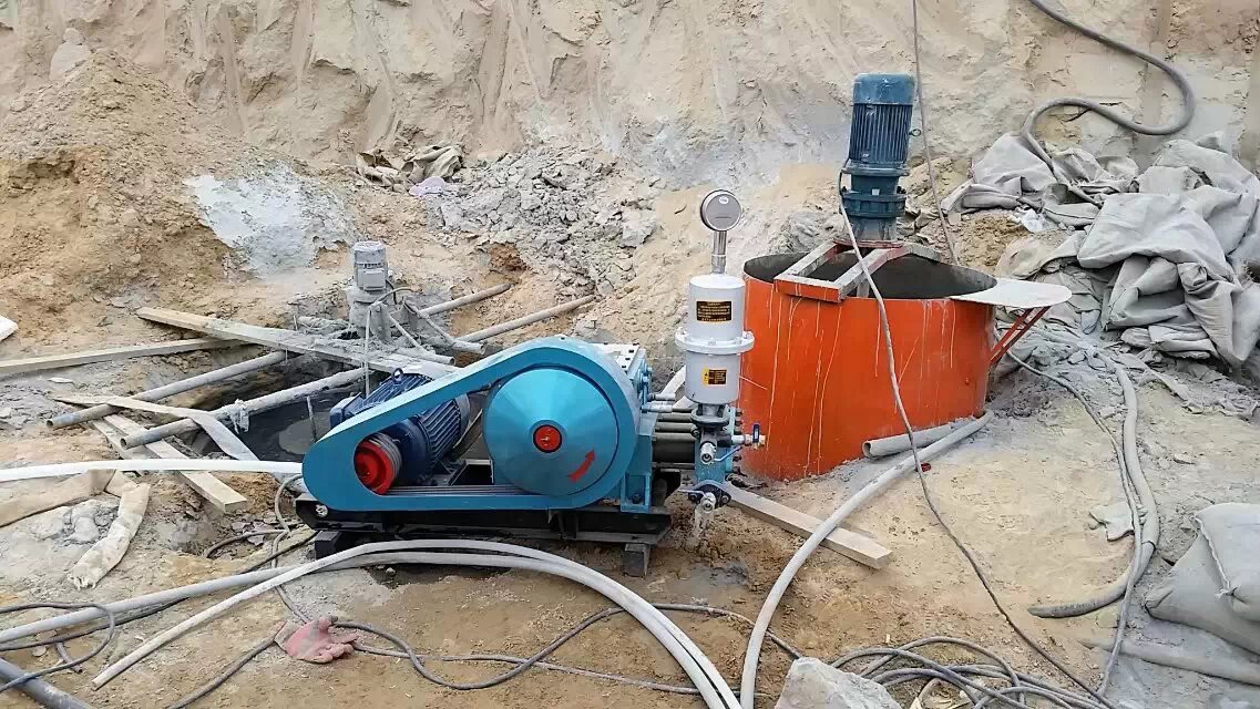 彭场镇顶管注浆